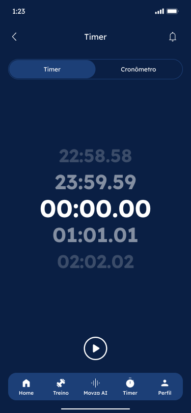 Timer e cronômetro